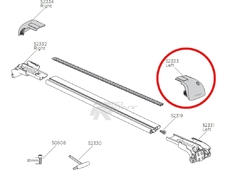 Thule  52333      (Thule WingBarEdge 959* )