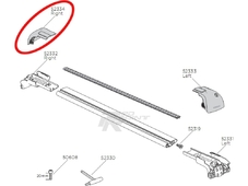 Thule  52334        (Thule WingBarEdge 959*)