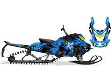 ArcticFX Набор наклеек WARTORN для снегохода BRP SKI DOO SUMMIT G4 154'' в Иркутске