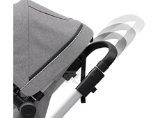 Thule Детская коляска одноместная Sleek + Sleek Bassinet люлька в комплекте (серый)