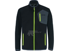 BRP Кофта флисовая средний слой Windproof Fleece Black (размер XL)