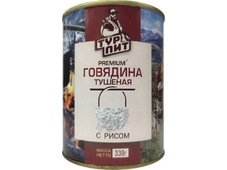 ТурПит Говядина тушеная с рисом ТУР-ПИТ 338 г. в Иркутске